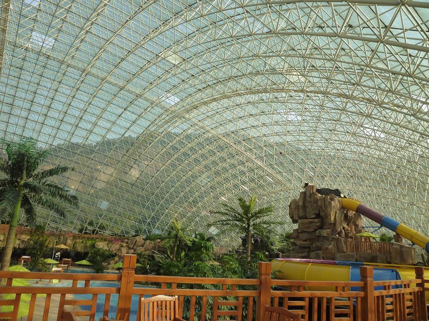 合山游乐场网架